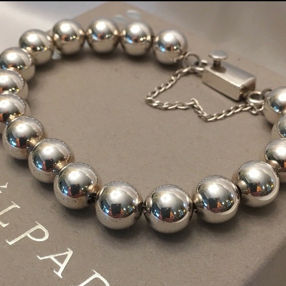 Silpada Jewelry - Silpada 925 Sterling Silver Ball Bead Bracelet 10mm Box Clasp Bracelet
